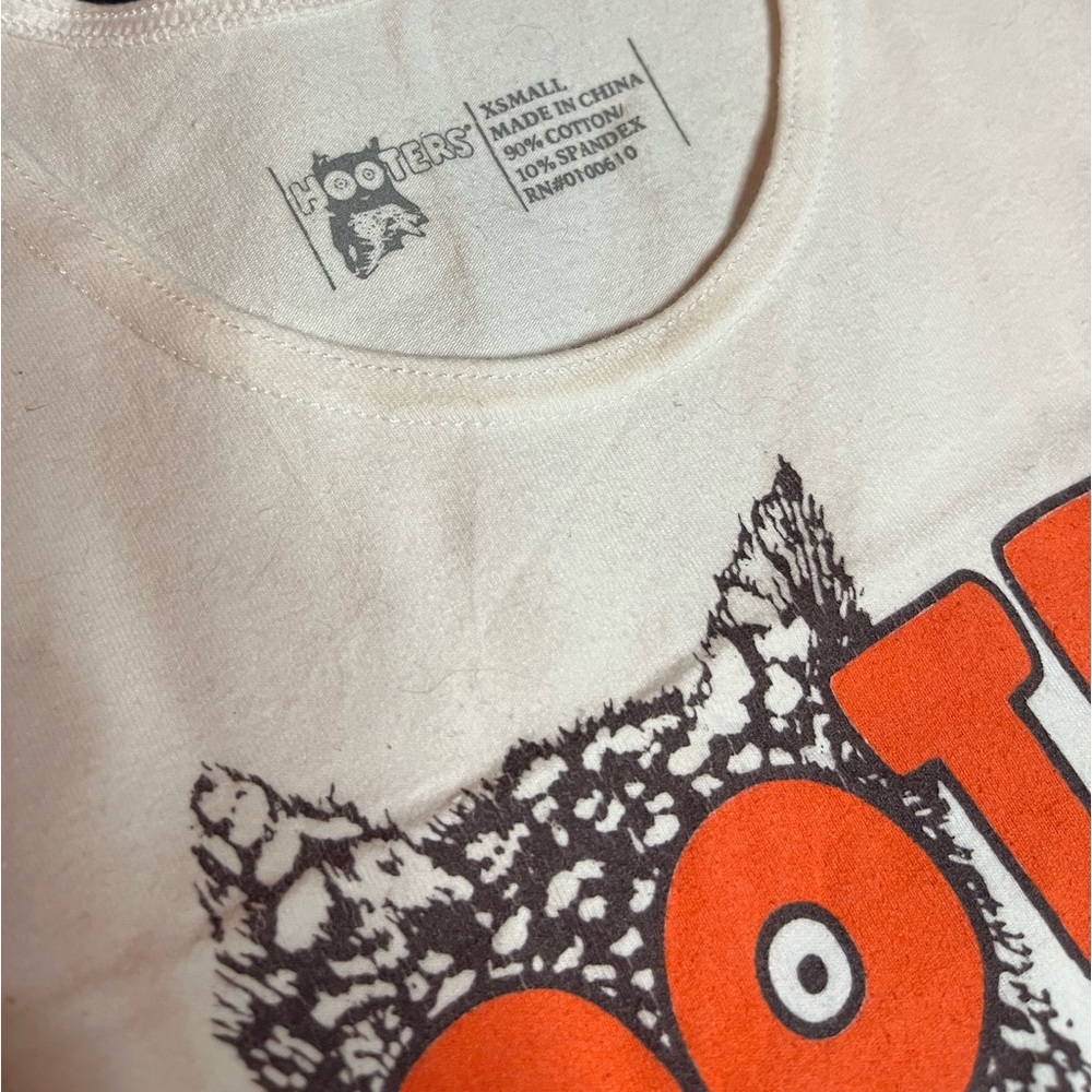 Hooters Vintage Official Uniform Top- Long Beach, CA - Picture 3 of 4